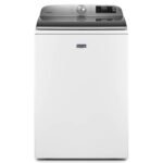 Maytag 5.3 Cu. Ft. High Efficiency Smart Top Load Washer Extra Power Button White from Kings Outlet