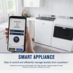 Maytag - 7.4 Cu. Ft. Smart Gas Dryer with Steam and Extra Power Button - White - Image 7