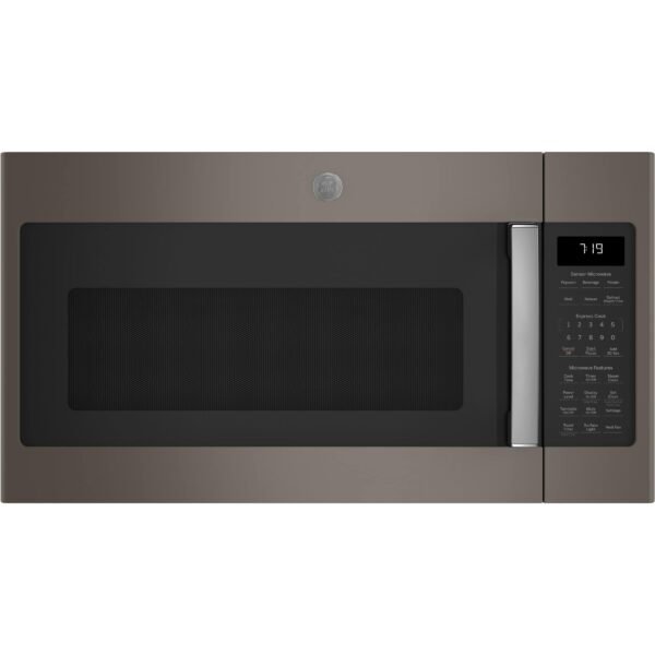 GE 1.9 Cu. Ft. Over-the-Range Microwave Sensor Cooking Steam Cleaning Slate from Kings Outlet