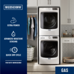 Maytag 7.3 Cu. Ft. Stackable Gas Dryer Extra Power Button White from Kings Outlet