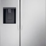 LG - 26.6 Cu. Ft. Side-by-Side Smart Refrigerator with External Ice and Water - Stainless Steel