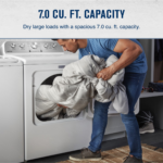 Maytag 7.0 Cu. Ft. Gas Dryer Wrinkle Prevent White from Kings Outlet