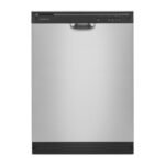 Amana - 24" Front Control Built-In Dishwasher with Triple Filter Wash and 59 dBA - Stainless Steel