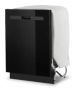 Whirlpool - Quiet Dishwasher with Boost Cycle and Pocket Handle - Black - Image 3