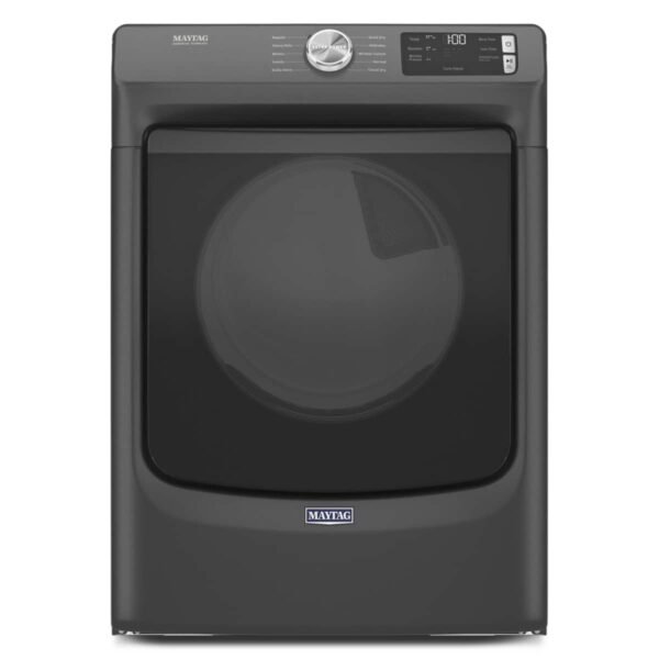 Maytag 7.3 Cu. Ft. Stackable Gas Dryer Extra Power Button Volcano Black from Kings Outlet