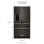 KitchenAid - 25.8 Cu. Ft - Black Stainless Steel - Image 3