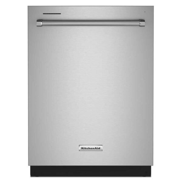 KitchenAid 24" Top Control Built-In Stainless Steel Tub Dishwasher 3rd Rack FreeFlex 44 dBA from Kings Outlet