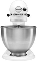 KitchenAid Classic Series 4.5 Quart Tilt-Head Stand Mixer K45SSWH White from Kings Outlet