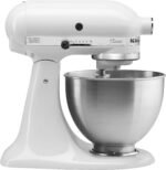 KitchenAid Classic Series 4.5 Quart Tilt-Head Stand Mixer K45SSWH White from Kings Outlet