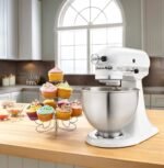 KitchenAid Classic Series 4.5 Quart Tilt-Head Stand Mixer K45SSWH White from Kings Outlet