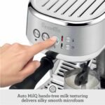 Breville - the Bambino Plus Espresso Machine with 15 bars of pressure and Milk Frother - Black Truffle - Image 5
