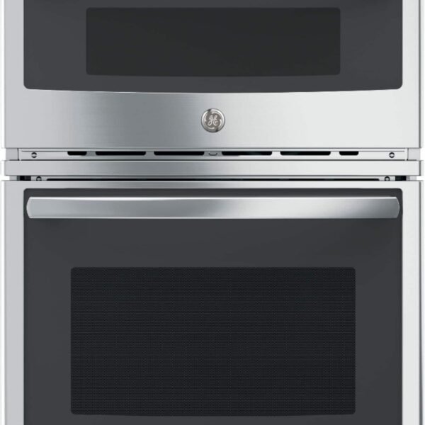 GE 27" Single Electric Wall Oven Built-In Microwave Stainless Steel from Kings Outlet