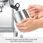 Breville - the Barista Express Espresso Machine with 15 bars of pressure, Milk Frother and integrated grinder - Stainless Steel - Image 5
