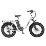 HiBoy - EX6 Electric Bike w/ 75 mi Max Operating Range & 25 mph Max Speed - White