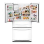 Whirlpool - 24.5 Cu. Ft. French Door Refrigerator with Two-Tier Freezer Storage - White - Image 3