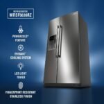 Maytag 28.7 Cu. Ft. Side-by-Side Built-in Refrigerator Arctic Blue Interior Stainless Steel from Kings Outlet