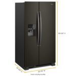 Whirlpool - 25 Cu Ft. Wide Side-by-Side Refrigerator - Black Stainless Steel - Image 3