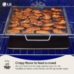 LG - 6.3 Cu. Ft. Freestanding Electric True Convection Smart Range with Air Fry and InstaView - Stainless Steel - Image 5