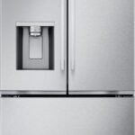 LG Counter-Depth MAX 23.7 Cu. Ft. French Door Smart Refrigerator Zero Clearance Stainless Steel from Kings Outlet
