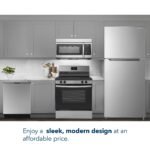 Insignia™ - 5.3 Cu. Ft. Freestanding Electric Range with Dual-Size Burner and Storage Drawer - Stainless Steel - Image 3