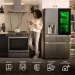LG Standard-Depth MAX 28.6 Cu. Ft. 4-Door French Door-in-Door Smart Refrigerator InstaView MyColor Stainless from Kings Outlet