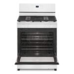 Whirlpool - 5.1 Cu. Ft. Freestanding Gas Range with Broiler Drawer - White - Image 2