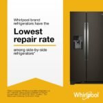 Whirlpool - 25 Cu Ft. Wide Side-by-Side Refrigerator - Black Stainless Steel - Image 5
