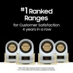 Samsung - 6.0 cu. ft. Freestanding Gas Range with No-Preheat Air Fry & Convection - Stainless Steel - Image 3