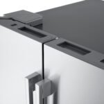 LG Standard Depth MAX 25.1 Cu. Ft. French Door Smart Refrigerator Glide N Serve from Kings Outlet