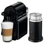 Nespresso - Inissia Espresso Machine with Aeroccino Milk Frother by DeLonghi - Intense Black - Image 7