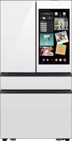 Samsung Bespoke 23 cu. ft. Counter Depth 4-Door French Door Refrigerator AI Family Hub+ from Kings Outlet