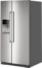 Maytag 28.7 Cu. Ft. Side-by-Side Built-in Refrigerator Arctic Blue Interior Stainless Steel from Kings Outlet