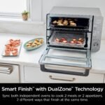 Ninja - Double Stack XL Countertop Oven & Air Fryer with Pro Cook System - Stainless Steel - Image 3