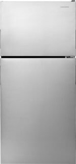 Amana - 18.2 Cu. Ft. Top-Freezer Refrigerator - Stainless Steel