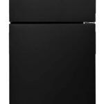 Amana - 18 Cu. Ft. Wide Top-Freezer Refrigerator with Garden Fresh Crisper Bins - Black