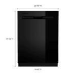 Maytag 24" Top Control Built-In Stainless Steel Tub Dishwasher 3rd Rack Dual Power Filtration from Kings Outlet