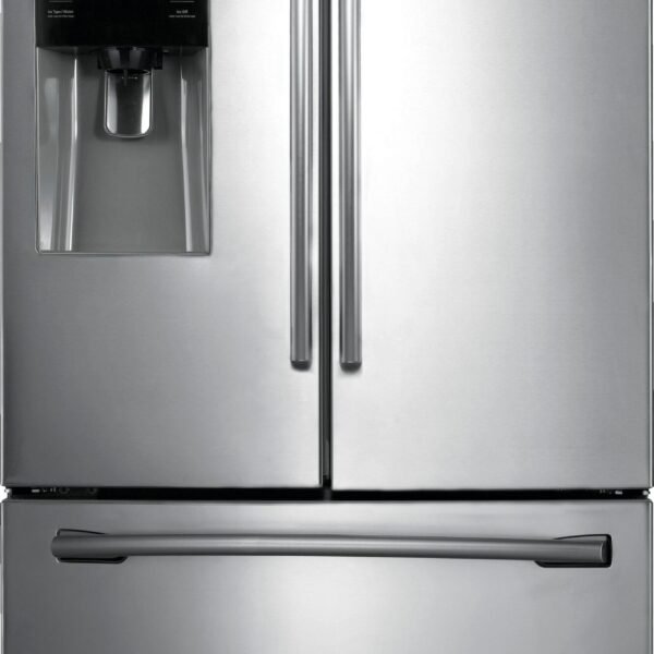 Samsung 24.6 cu. ft. French Door Refrigerator Thru-the-Door Ice Water Stainless Steel from Kings Outlet