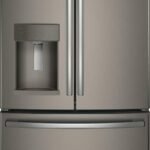 GE - 27.7 Cu. Ft. French Door Refrigerator with Advanced Water Filtration - Slate