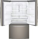 GE - 27.7 Cu. Ft. French Door Refrigerator with Advanced Water Filtration - Slate - Image 6
