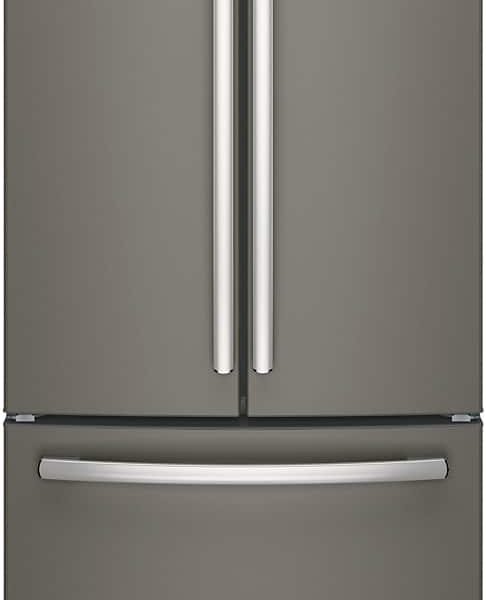 GE 24.7 Cu. Ft. French Door Refrigerator Internal Water Dispenser Slate from Kings Outlet
