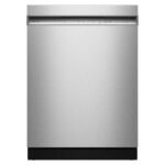 KitchenAid - 24" Front Control Built-In Tub Dishwasher with Third Level Jet Rack and 41 dBA - Stainless Steel - Stainless Steel