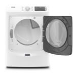 Maytag - 7.3 Cu. Ft. Stackable Electric Dryer with Extra Power Button - White - Image 2