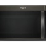 Whirlpool - 1.9 Cu. Ft. Over-the-Range Microwave with Sensor Cooking - Black Stainless Steel