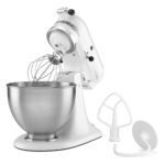 KitchenAid Classic Series 4.5 Quart Tilt-Head Stand Mixer K45SSWH White from Kings Outlet