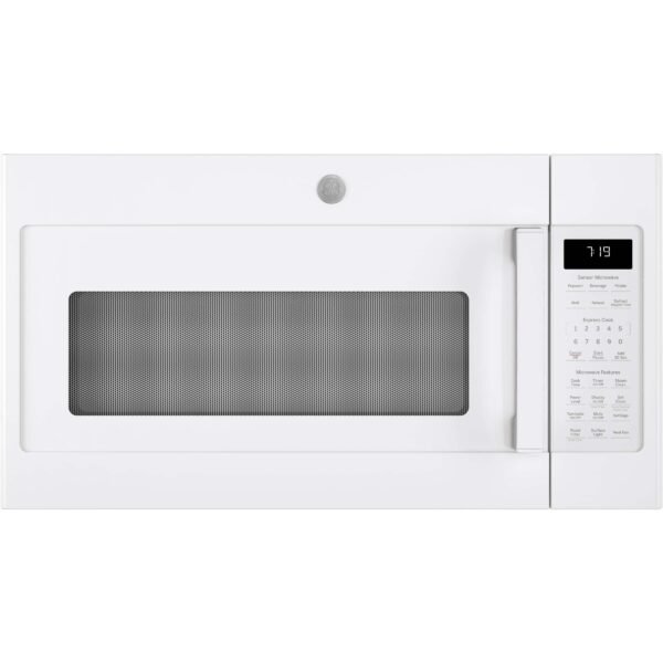 GE 1.9 Cu. Ft. Over-the-Range Microwave Sensor Cooking Steam Cleaning White from Kings Outlet