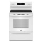 Whirlpool - 5.3 Cu. Ft. Freestanding Electric Range with No Preheat Mode - White