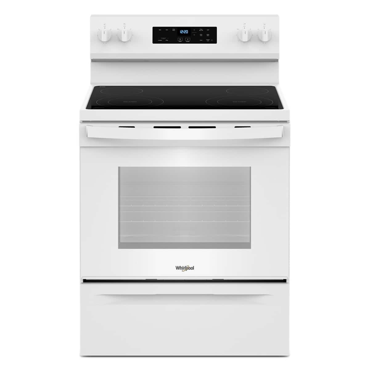 4b33a3ee-1579-420e-aad4-56944f7d51d7.jpg Whirlpool - 5.3 Cu. Ft. Freestanding Electric Range with No Preheat Mode - White - Image 1