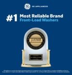 GE - 5.0 Cu. Ft. Stackable Smart Front Load Washer with Steam, SmartDispense and Odorblock Ultra Fresh Vent System - Carbon Graphite - Image 2