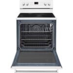 KitchenAid - 6.4 Cu. Ft. Self-Cleaning Freestanding Electric Convection Range - White - Image 2
