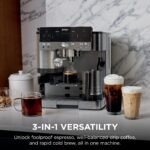 Ninja - Luxe Café Premier Series 3-in-1 Espresso, Coffee, and Cold Brew Machine with Grinder and Scale, and Hands-Free Frother - Stainless Steel - Image 2